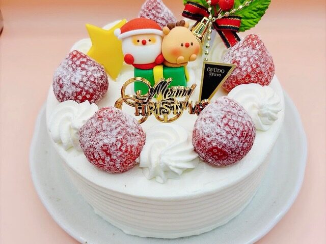 １２月２３日~２５日生クリームサンタ4号・5号販売有